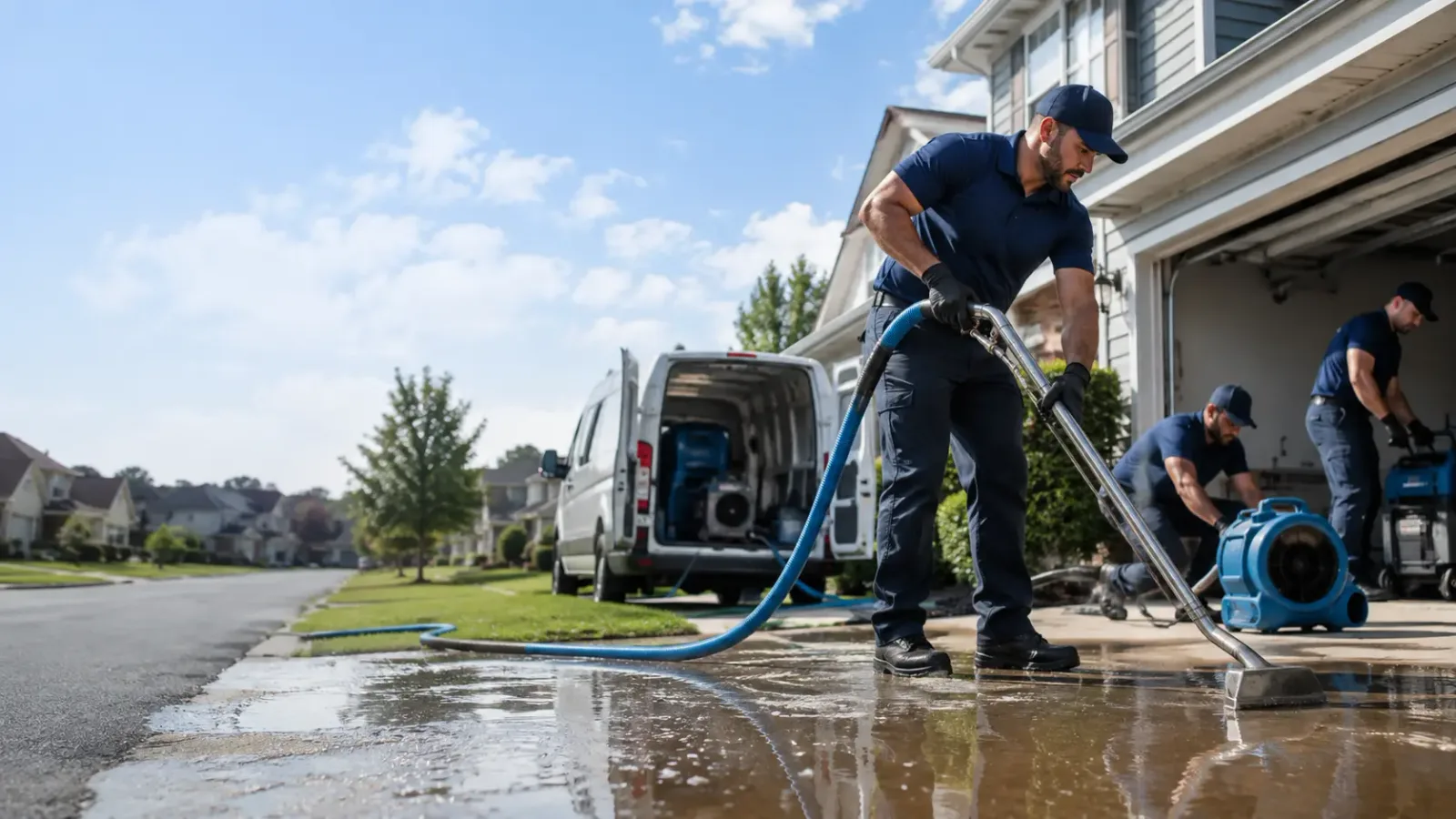 Flood Damage Restoration in Dale, WI